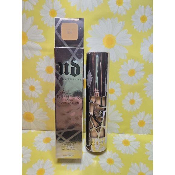 Urban Decay All Nighter Liquid Foundation Full Coverage Waterproof Shade 5.0 - Picture 3 of 8